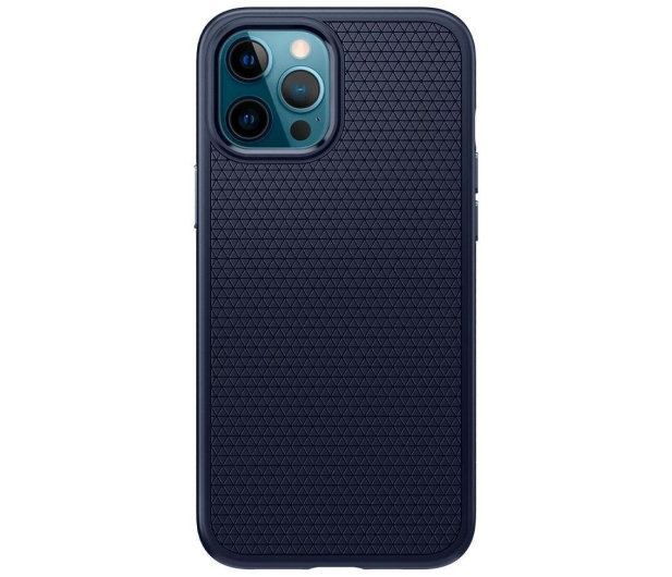 Spigen Liquid Air do iPhone 12 Pro MAX navy blue - 1080822 - zdjęcie